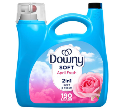 Downy Liquid Fabric Softener, April Fresh Scent, 140 fl oz, 190 Loads