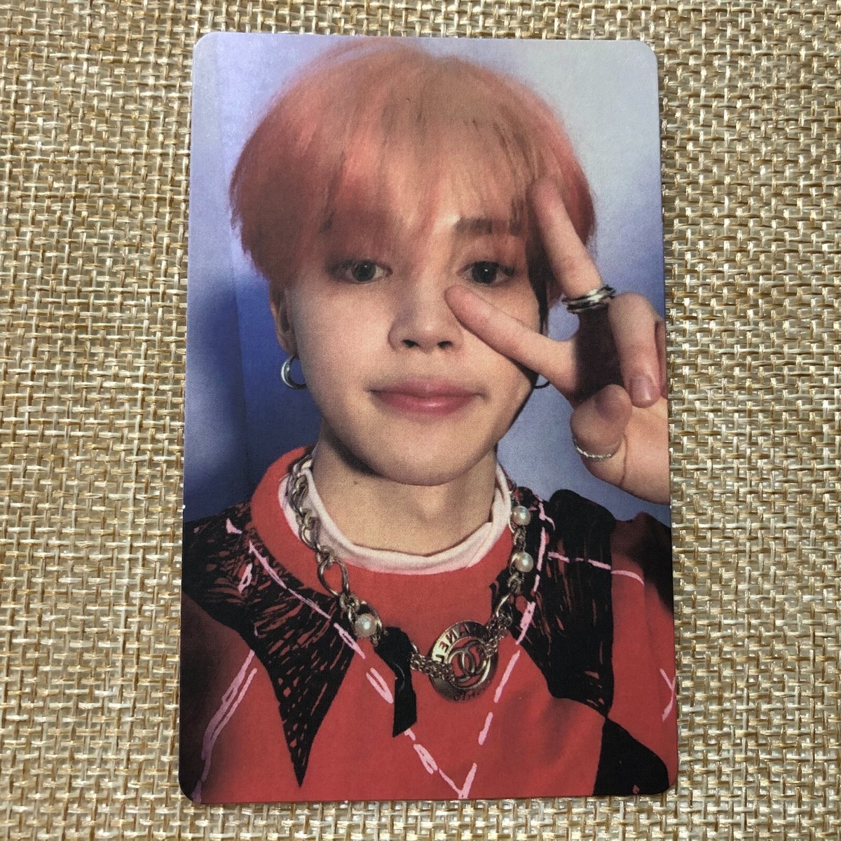 BTS JIMIN [ PERSONA ] Official Photocard, Map Of The Soul Ver. 4