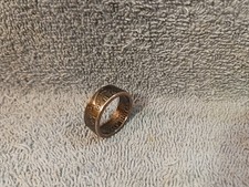 1986 Kennedy Half Dollars size 11-1/2 coin ring handmade mixed metals B 
