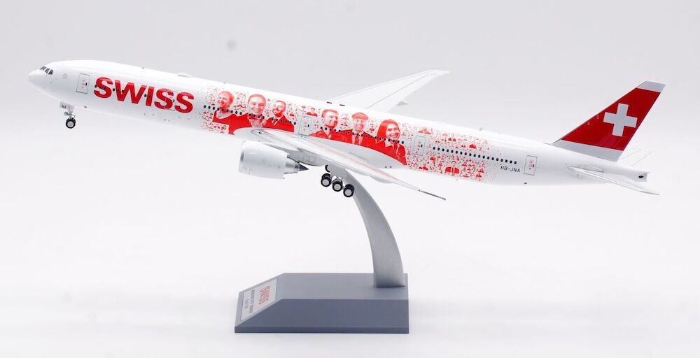 スイス航空 777-300ER HB-JNA 1/200 Inflight B-773-JNA Swiss Boeing 777-300ER People HB-JNA Diecast 1