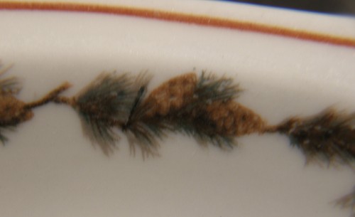 VINTAGE POCONO PA MANOR INN LAMBERTON SCAMMELL RESTAURANT HOTEL WARE OVAL BOWL - 第 15/20 張圖片