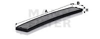 Mann-Filter CUK 6724 filter, cabin air for Alpina BMW