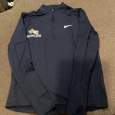Drexel University Rowing Nike Dri Fit Quarter Zip Womens M Worn Twice Excellent 