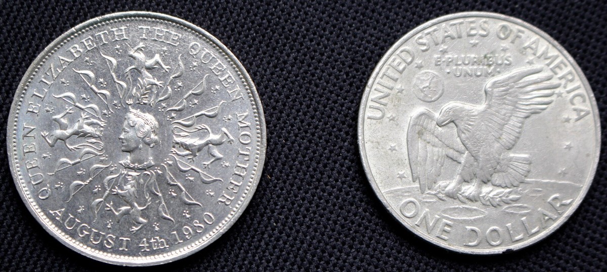 1980 GREAT BRITAIN 25 NEW PENCE - Elizabeth II - 80th Birthday of