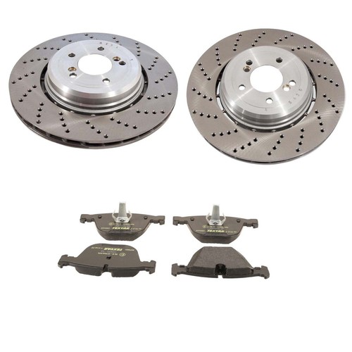SHW Performance OEM Rear Brake Disc Rotors & Textar Pads Kit for BMW E60 E63 E64 eBay