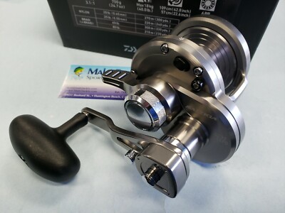 SALTIGA LD35 2SPEED リール SAGLD35-2SPD - Daiwa Saltiga Lever Drag Two Speed Reel - Handle