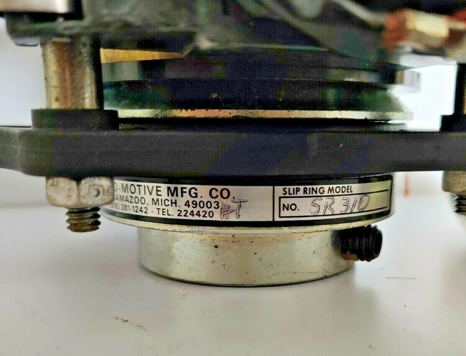 Aero-Motive Slip Ring Assembly Series SR300 35Amp 600V & AG300 - Model SR310 - Image 4 of 4