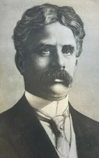 1915 Vintage WWI Illustration Sir Robert Borden Prime Minister of Canada