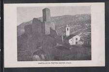 Postcard Castle of Stone Gavina Varzi CF885