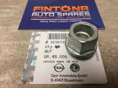 Original GM Vauxhall Astra / Mokka / Viva Radmutter M12 9598799