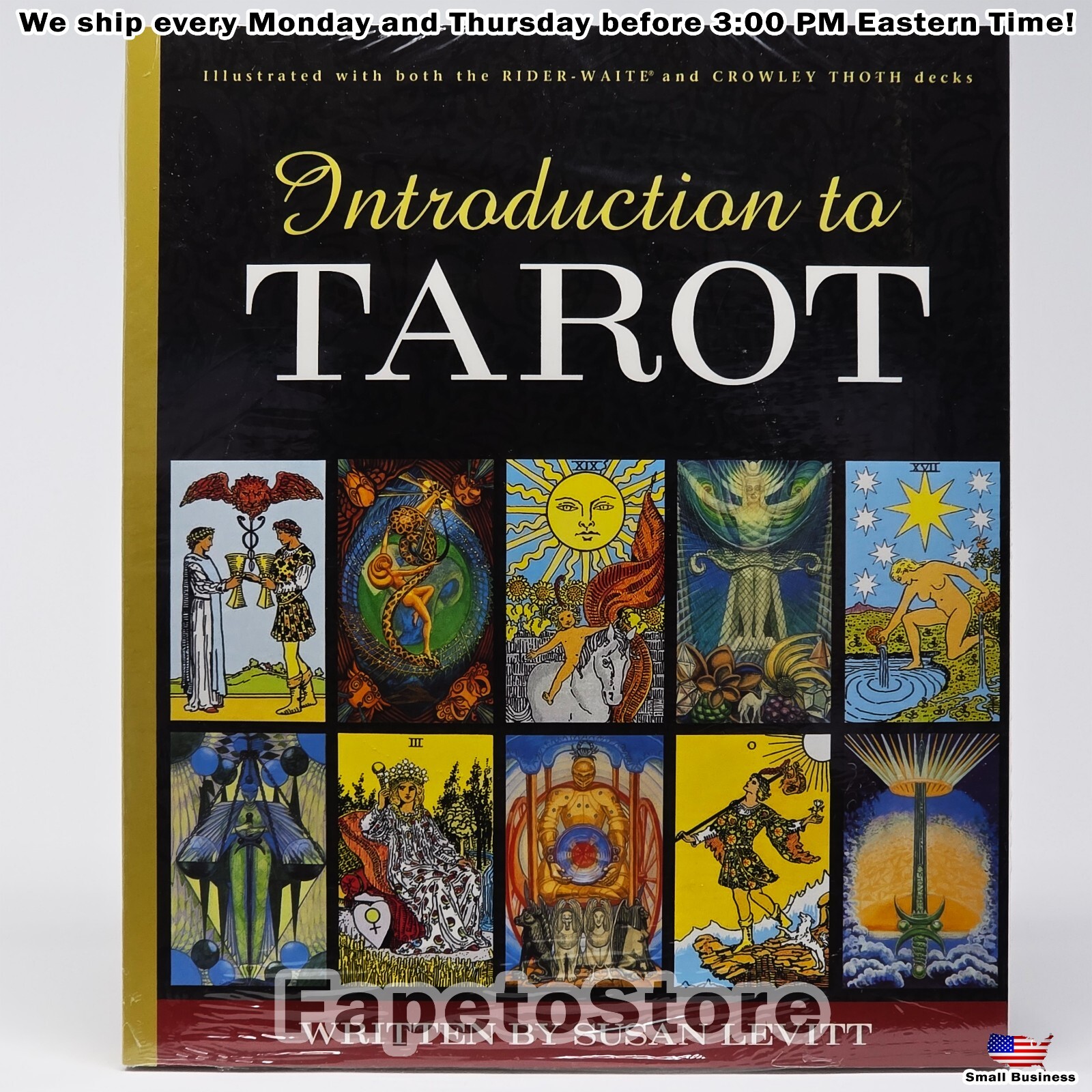 Introduction to Tarot: Paperback Book by Susan Levitt - Comprehensive, Beginner