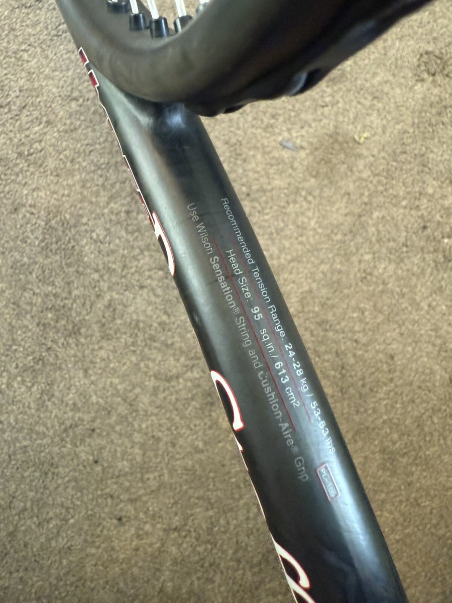 Wilson Hyper Carbon Pro Staff 5.0 Tennis Racquet 4 3/8 (L3) Grip