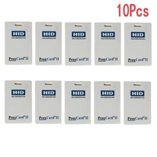 10 Pack HID ProxCard II Cards Proximity Access Card Key Fob 125kHz 26 Bit