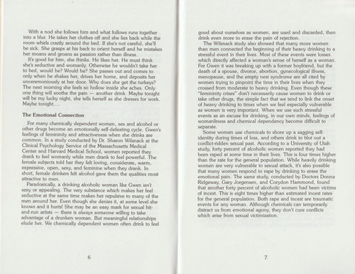 Sober & Sensual, sex and sobriety booklet, Alcoholics Anonymous related VG - Picture 7 of 8
