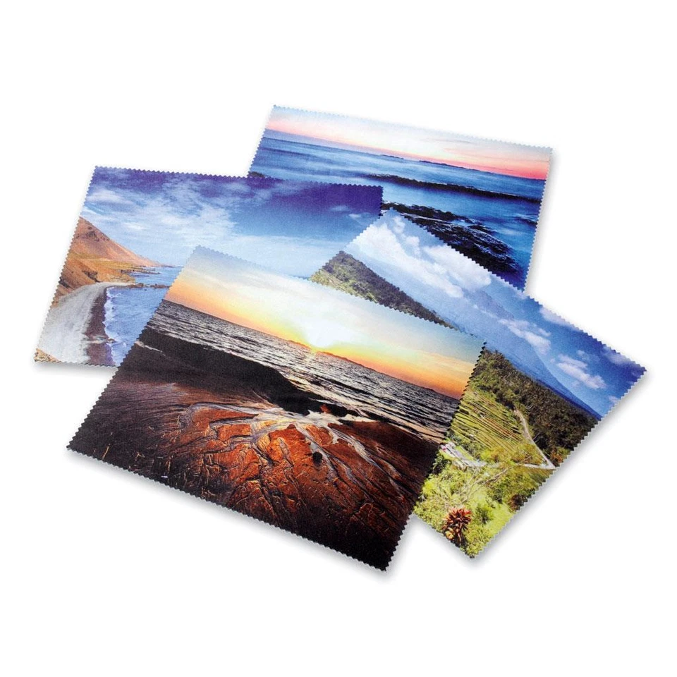 VICTORIA Microfasertuch Motiv "Landschaften" 15x18cm | hohe Microfaser Qualität | NEU OVP