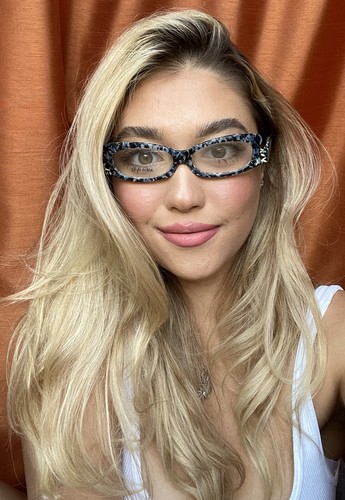New Vintage ALAIN MIKLI AL 1013 0004 52mm Vintage Retro Women's Eyeglasses Frame - Picture 3 of 9