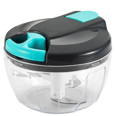 Multi-Function Manual Food Processors & Chopper with Cover and Handle, Garlic...