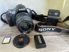 Sony a330 Camera , Bundle: lens,case, Charger, Memory Card, TESTED Good Cond.