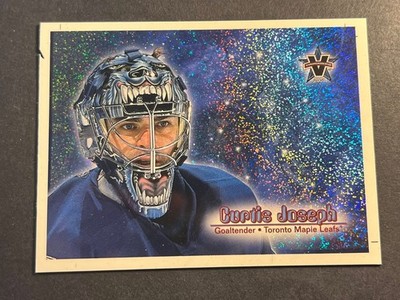 Box 47: 2001 Pacific Vanguard Cosmic Force WHITE BORDER PROOF Curtis Joseph