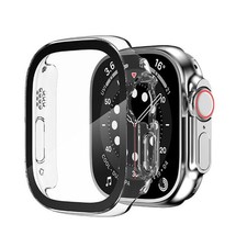 PC Full Cover Case Tempered Screen Protector For iWatch Series 8 Ultra 49MM1