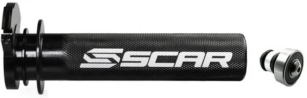 Scar Aluminium GasgriffhüLse Inkl. Lager - Schwarz - FüR GAS GAS MC 50 2021-23-image