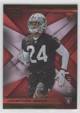 2019 Panini XR Rookies Red 33/249 Johnathan Abram #145 0l2
