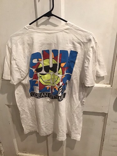 Vintage 1990 Ocean City Maryland Springfest XL Shirt Beachcomber Screen Stars - Picture 4 of 5