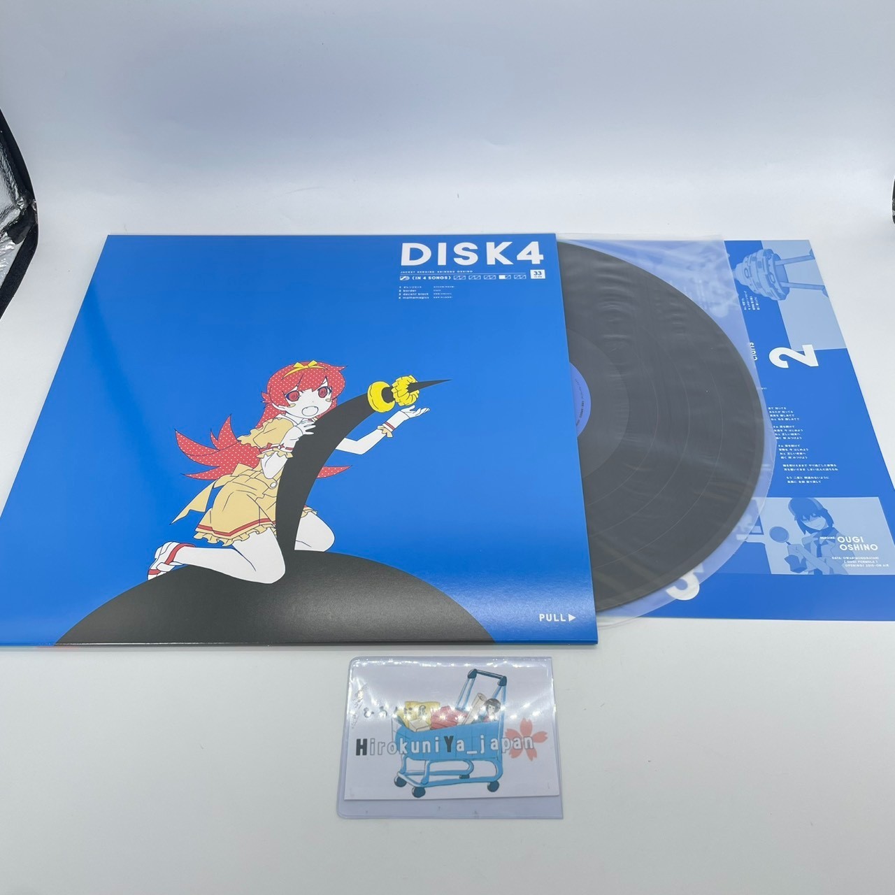 Monogatari Vinyl Collection UTAMONOGATARI Limited Edition LP BOX 5 vinyl Records MONOGATARI Series ...