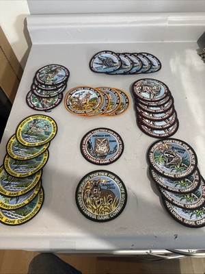 Pennsylvania Game Commission Working Together For Wildlife Patches Lot Of 31
