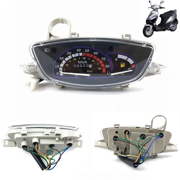 Tacho/Tachometer/Cockpit FüR REX RS400 RS460 Benzhou Yiying YY50QT-14 TOP Speed-image
