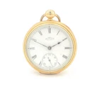 Antique Waltham Key-Wind 7j 18s 55mm Broadway Grade GF Pocket Watch #WB4252-2