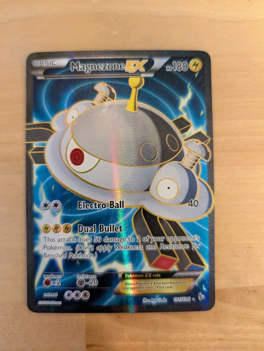 Pokmon TCG Magnezone EX - Flashfire 101/106 - Holo Full Art Rare NM