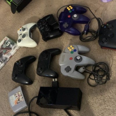 Nintendo Xbox PlayStation Controllers, Games, Power Adapter, Wireless & Wired