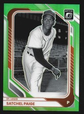 Panini 2026 Donruss OPTIC SATCHEL PAIGE LIME GREEN PRIZM #/149