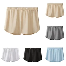 Men's Classic Boxers Shorts with Adjustable Open Crotch and Soft Fabric