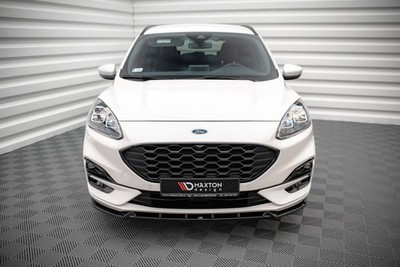 Maxton Design Frontlippe passend für Ford Kuga ST-Line Mk3 schwarz Hochglanz