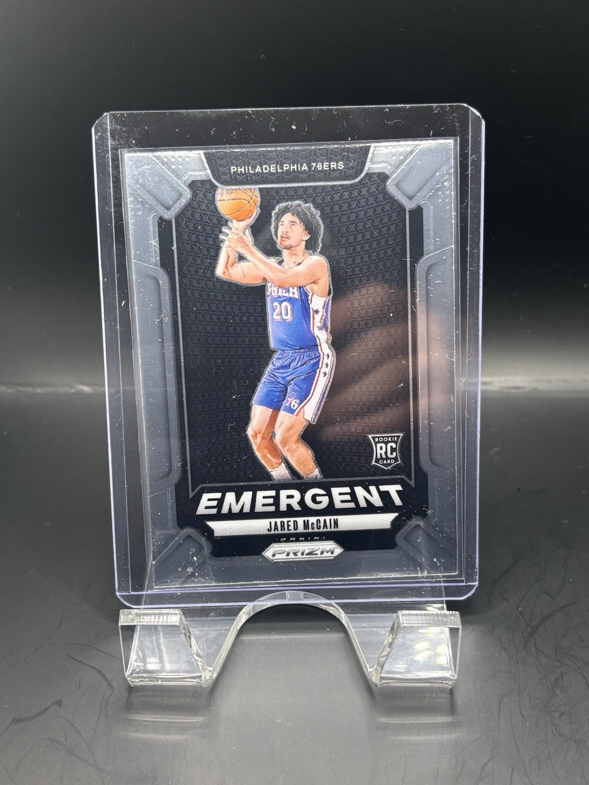 2024-25 Panini Prizm - Emergent Jared McCain #19 (RC)