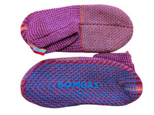 Bombas Gripper Slipper Lined Womens Size M, Purple Blue US W 9-11.5 Unisex Multi