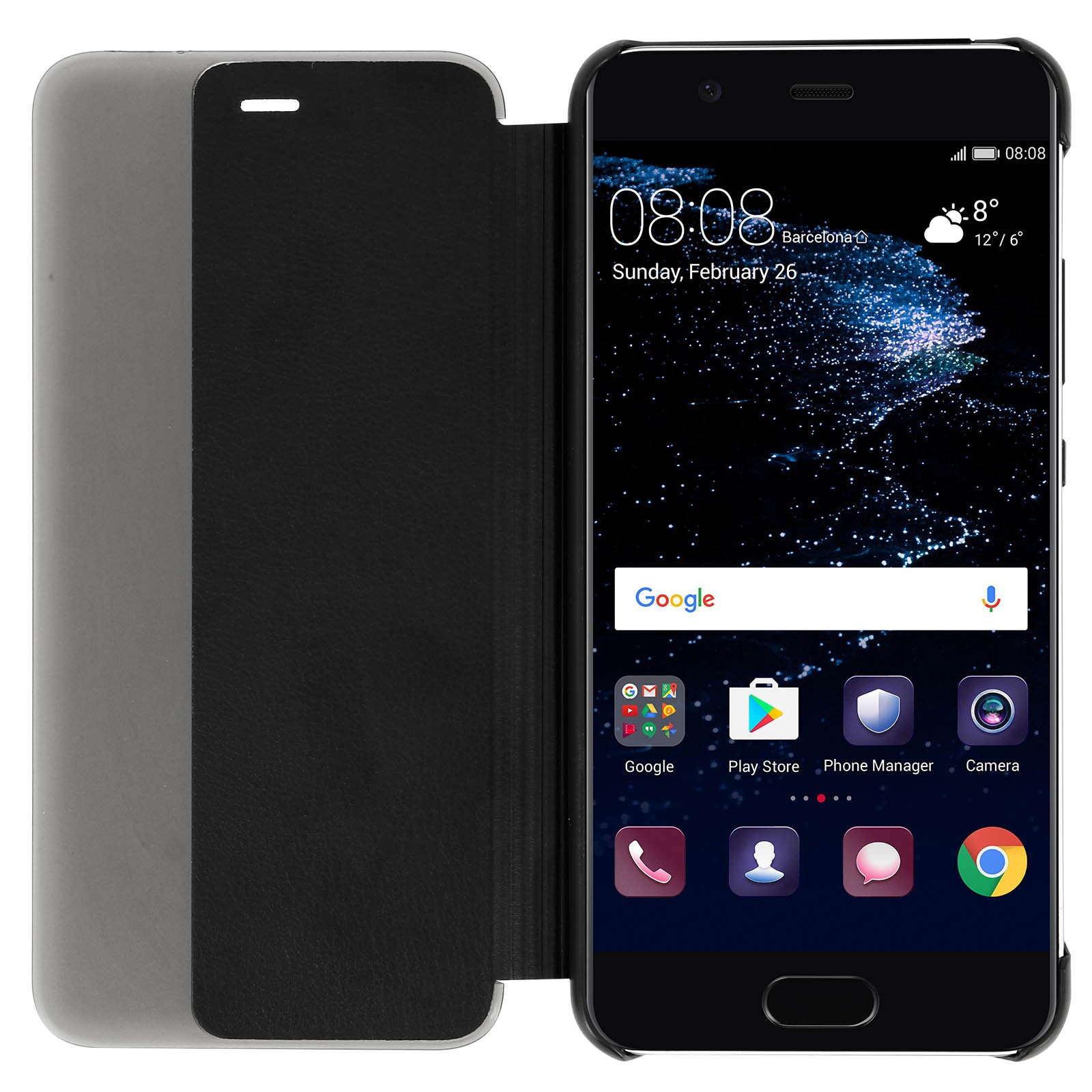 Housse Huawei P10 antichoc pour éviter les rayures avec stand vidéo