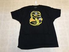Bioworld Cobra Kai Karate Kid Logo Black T Shirt 3XL XXXL nwt