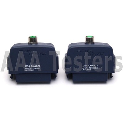 Fluke Networks DSX-CHA021 M12 4 Position Channel Adapter Set For DSX-5000 CHA021