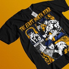 Kenshiro T-Shirt Hokuto No KenFist of the North Star Anime Shirt Maglietta Tutte le Taglie