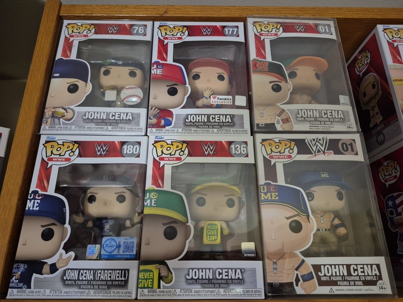WWE Funko Pop lot Of 6 John Cena