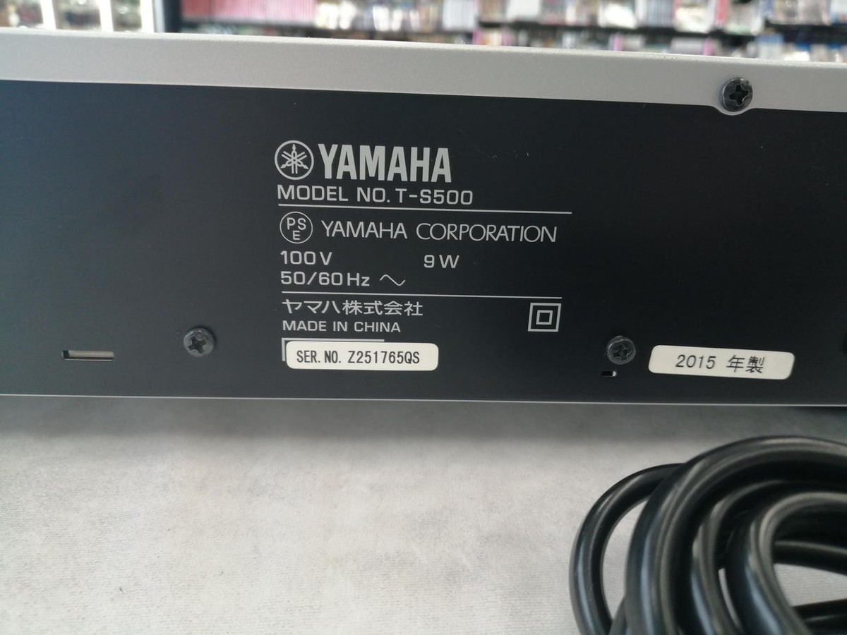 USED YAMAHA T-S500 Audio Tuner Silver AC100V | eBay