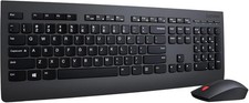 Lenovo Professional Wireless Keyboard  Mouse Combo, 2.4 GHz USB 4X30H56796  