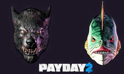 PAYDAY 2 - Lycanwulf and The One Below Masks DLC | Steam Key