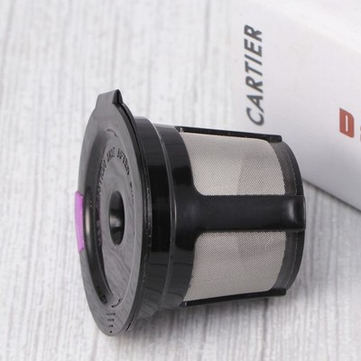  51-100ml Schwarzer Edelstahl-Kaffeesieb Mesh Tea Sojabohnen-Siebfilter für Home