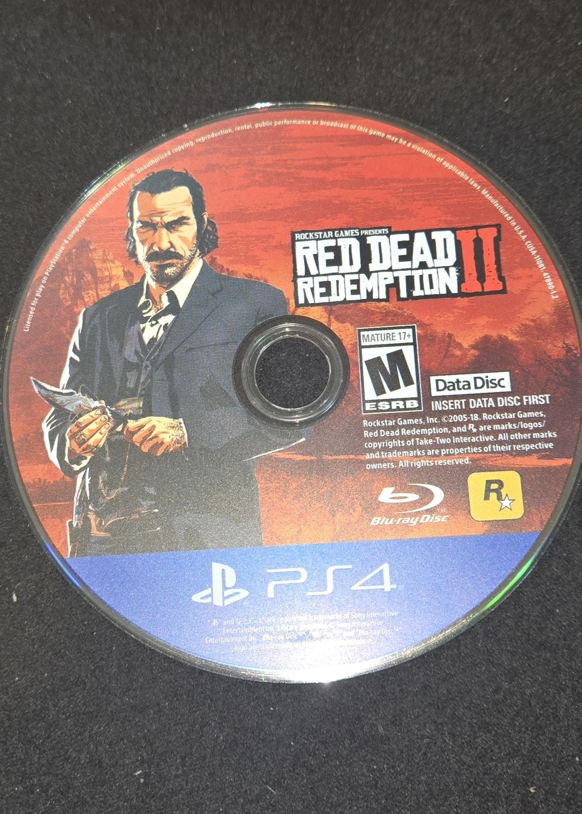 Red Dead Redemption 2 (Sony PlayStation 4, 2018) PS4