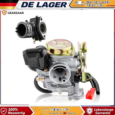 Vergaser Tuning komplett 19 mm Für REX RS 450 50ccm Chinaroller mit E-Choke