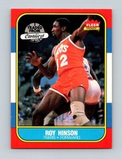 1986-87 Fleer #46 Roy Hinson Philadelphia 76ers